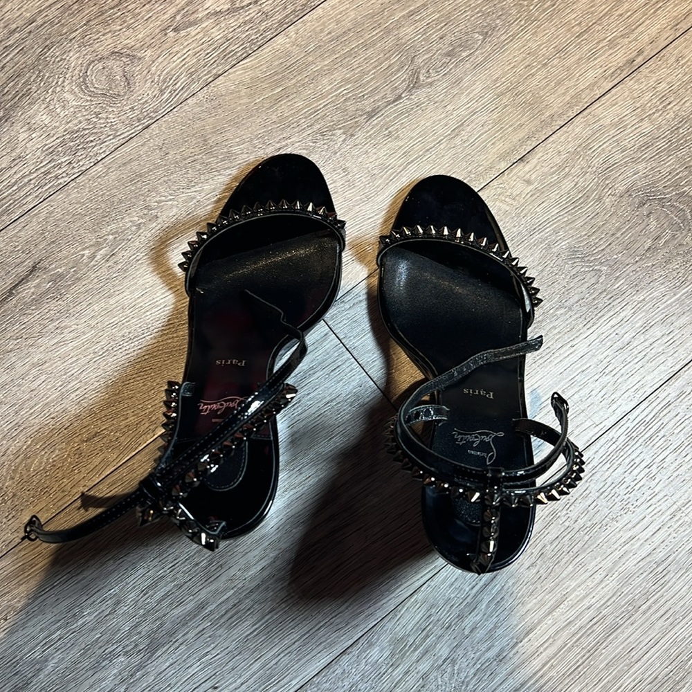 Brand new Christian louboutin womens wedge heels